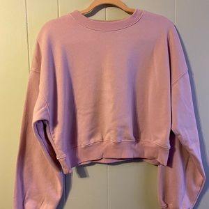 ❤️ Pink cropped sweatshirt